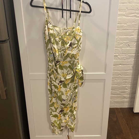 NWT Reformation Rianne Tropics Dress size 10 - Picture 3 of 7